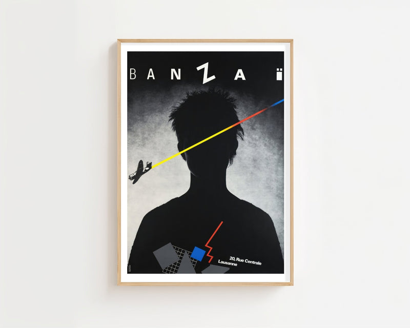 Banzai Plakat - 21 x 29.7 cm (A4) - Nellastore