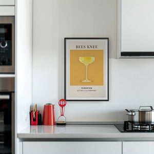 Bee's Knees Plakat - 21 x 29.7 cm (A4) - Nellastore