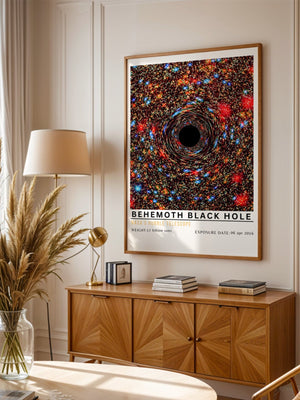 Behemoth Black Hole Plakat - 21 x 29.7 cm (A4) - Nellastore
