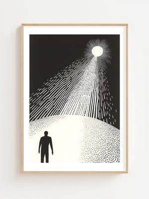 Beneath The Beacon Plakat - 21 x 29.7 cm (A4) - Nellastore