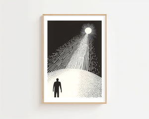 Beneath The Beacon Plakat - 21 x 29.7 cm (A4) - Nellastore