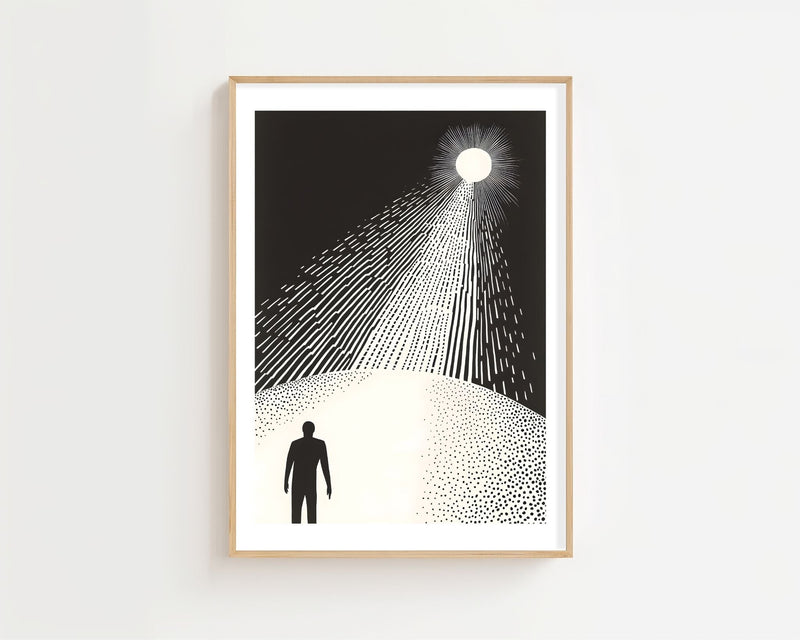 Beneath The Beacon Plakat - 21 x 29.7 cm (A4) - Nellastore