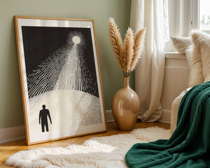 Beneath The Beacon Plakat - 21 x 29.7 cm (A4) - Nellastore