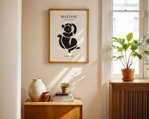 Black Cat Plakat - 21 x 29.7 cm (A4) - Nellastore