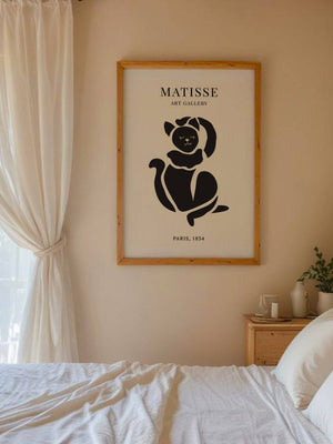 Black Cat Plakat - 21 x 29.7 cm (A4) - Nellastore