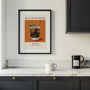 Black Russian Plakat - 21 x 29.7 cm (A4) - Nellastore