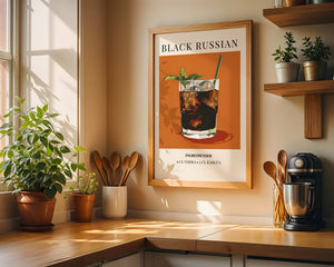 Black Russian Plakat - 21 x 29.7 cm (A4) - Nellastore