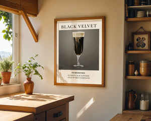 Black Velvet Plakat - 21 x 29.7 cm (A4) - Nellastore