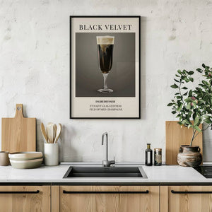 Black Velvet Plakat - 21 x 29.7 cm (A4) - Nellastore