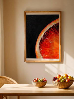 Blood Orange Plakat - 21 x 29.7 cm (A4) - Nellastore