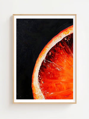 Blood Orange Plakat - 21 x 29.7 cm (A4) - Nellastore