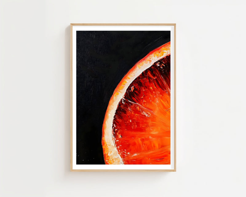 Blood Orange Plakat - 21 x 29.7 cm (A4) - Nellastore