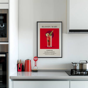 Bloody Mary Plakat - 21 x 29.7 cm (A4) - Nellastore