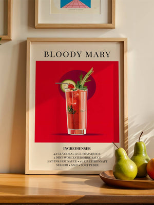 Bloody Mary Plakat - 21 x 29.7 cm (A4) - Nellastore