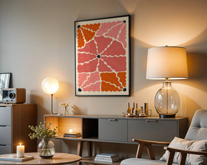 Blooming Petals Plakat - 21 x 29.7 cm - Nellastore