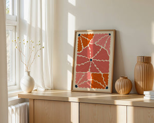 Blooming Petals Plakat - 21 x 29.7 cm - Nellastore