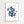 Blue Branching Coral Plakat - 21 x 29.7 cm (A4) - Nellastore