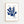 Blue Coral Symmetry Plakat - 21 x 29.7 cm (A4) - Nellastore