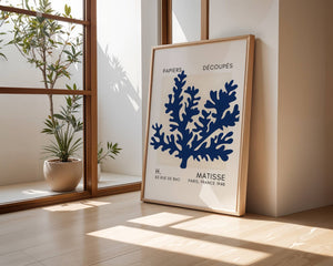 Blue Coral Tree Plakat - 21 x 29.7 cm (A4) - Nellastore