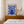 Blue Daisy Vase Plakat - 21 x 29.7 cm - Nellastore