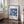 Blue Grid Leaf Plakat - 21 x 29.7 cm (A4) - Nellastore