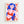 Blue Hair Hearts Plakat - 21 x 29.7 cm - Nellastore