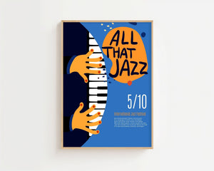 Blue Note Keys Plakat - 21 x 29.7 cm - Nellastore