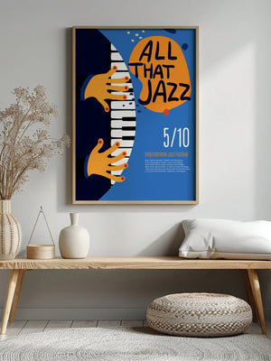 Blue Note Keys Plakat - 21 x 29.7 cm - Nellastore