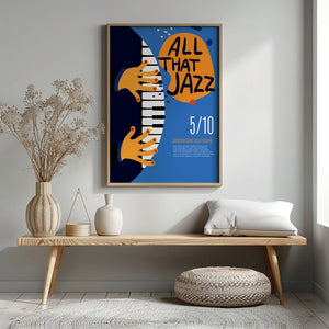 Blue Note Keys Plakat - 21 x 29.7 cm - Nellastore