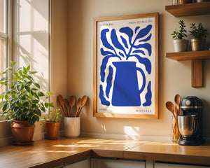 Blue Pitcher Plant Plakat - 21 x 29.7 cm - Nellastore
