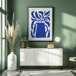 Blue Pitcher Plant Plakat - 21 x 29.7 cm - Nellastore