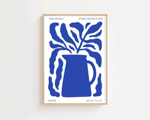 Blue Pitcher Plant Plakat - 21 x 29.7 cm - Nellastore