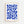 Blue Stone Pattern Plakat - 21 x 29.7 cm - Nellastore
