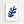 Blue Wavy Leaf Plakat - 21 x 29.7 cm (A4) - Nellastore