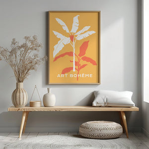 Boheme Palm Glow Plakat - 21 x 29.7 cm (A4) - Nellastore