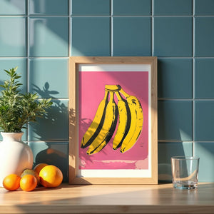Bold Banana Duo Plakat - 21 x 29.7 cm (A4) - Nellastore
