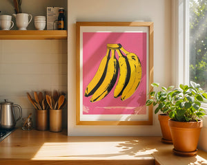 Bold Banana Duo Plakat - 21 x 29.7 cm (A4) - Nellastore