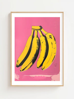 Bold Banana Duo Plakat - 21 x 29.7 cm (A4) - Nellastore