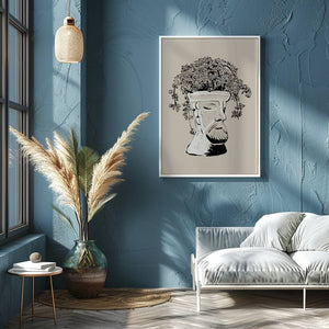 Botanical Bust Plakat - 21 x 29.7 cm - Nellastore
