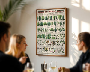 Botanical Chart II Plakat - 21 x 29.7 cm (A4) - Nellastore