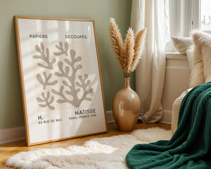 Botanical Cutout Plakat - 21 x 29.7 cm (A4) - Nellastore