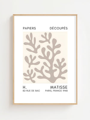 Botanical Cutout Plakat - 21 x 29.7 cm (A4) - Nellastore