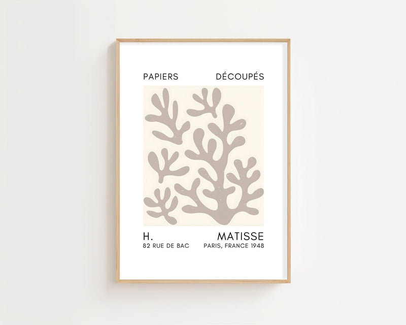 Botanical Cutout Plakat - 21 x 29.7 cm (A4) - Nellastore