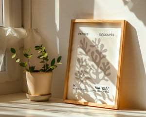 Botanical Cutout Plakat - 21 x 29.7 cm (A4) - Nellastore