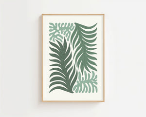 Botanical Kitchen Leaves Plakat - 21 x 29.7 cm - Nellastore