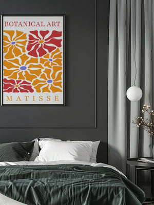 Botanical Mosaic Matisse Plakat - 21 x 29.7 cm - Nellastore