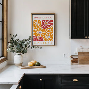 Botanical Mosaic Matisse Plakat - 21 x 29.7 cm - Nellastore