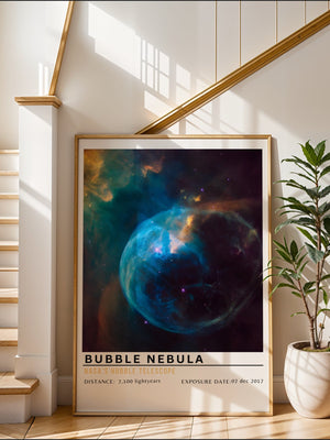 Bubble Nebula Plakat - 21 x 29.7 cm (A4) - Nellastore