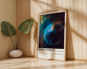 Bubble Nebula Plakat - 21 x 29.7 cm (A4) - Nellastore