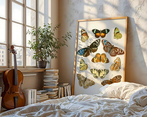 Butterfly Collection III Plakat - 21 x 29.7 cm (A4) - Nellastore